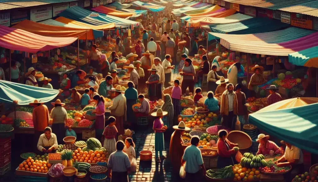 mercado callejero y el trabajo informal en México
